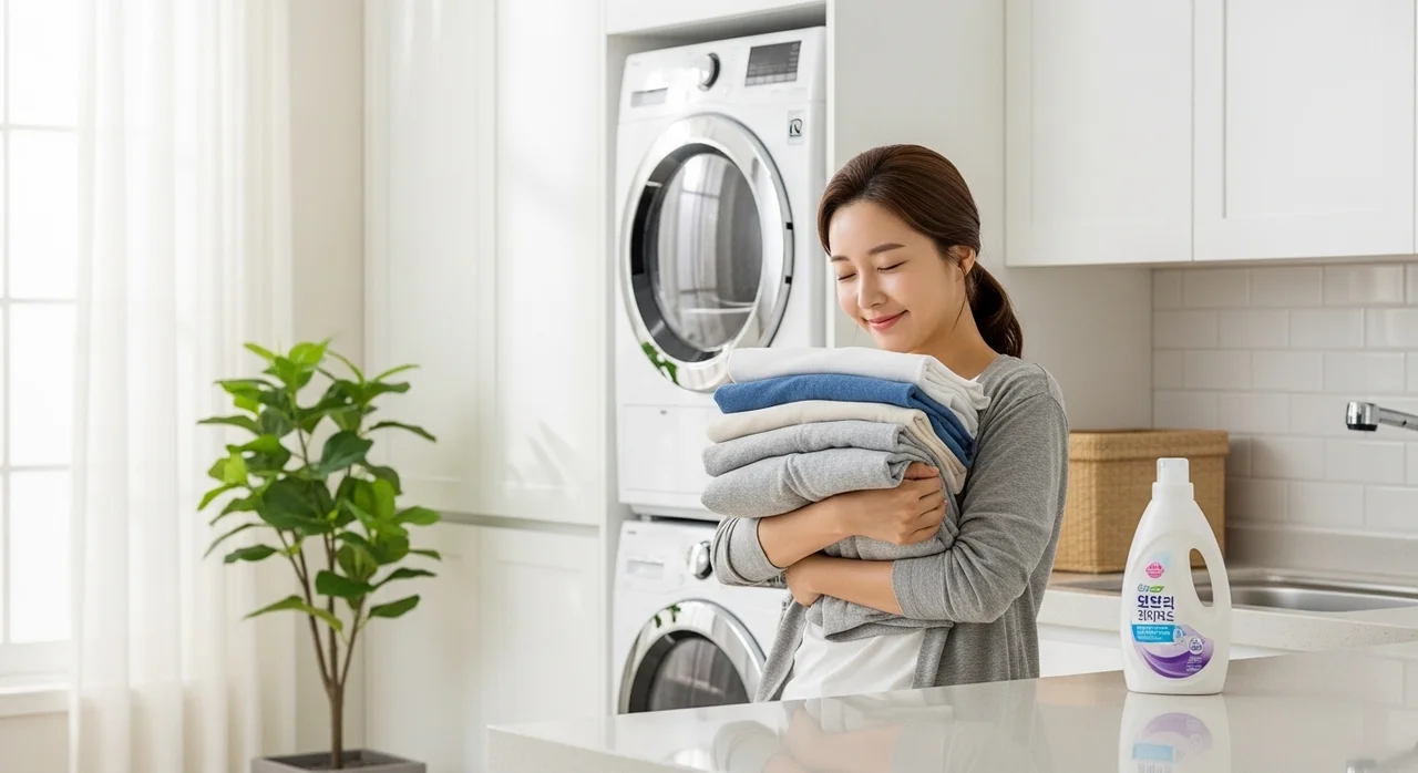 빨래 끝! 섬유유연제 고르기, 이것만 알면 향기 폭발이야