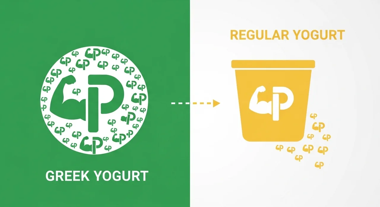 영양성분표에서 단백질과 당류 수치 비교하기