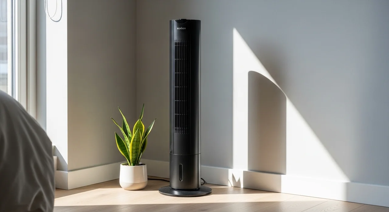 좁은 공간엔 타워형 선풍기, 장단점은?