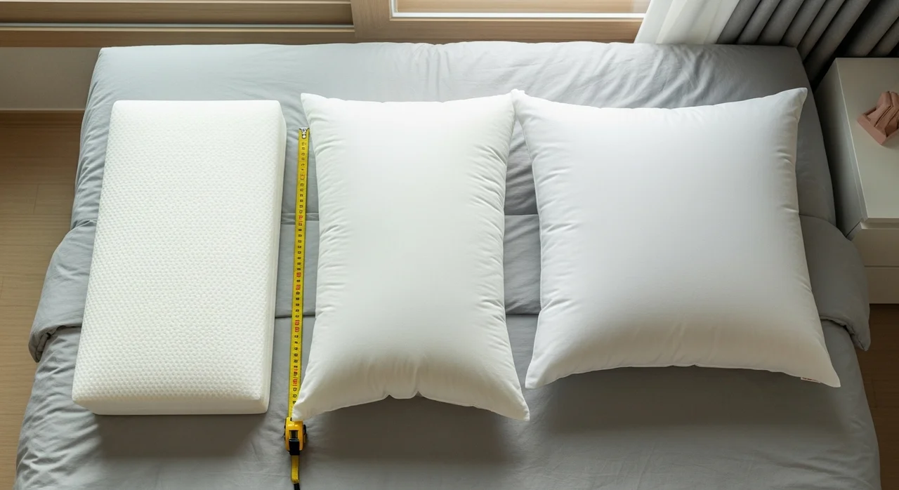 베개 높이 고르는법, 내 목에 딱 맞는 스펙 찾기