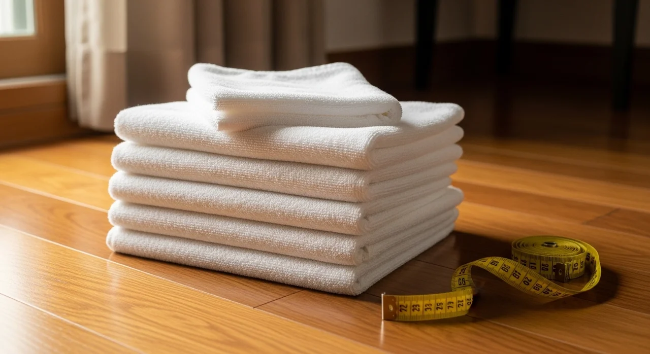 수건으로 내 목에 맞는 높이 찾는 법