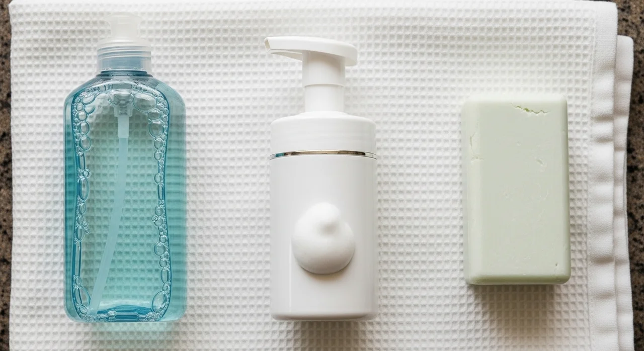 내게 맞는 세제 타입 찾기 (액체 vs 거품 vs 고체)