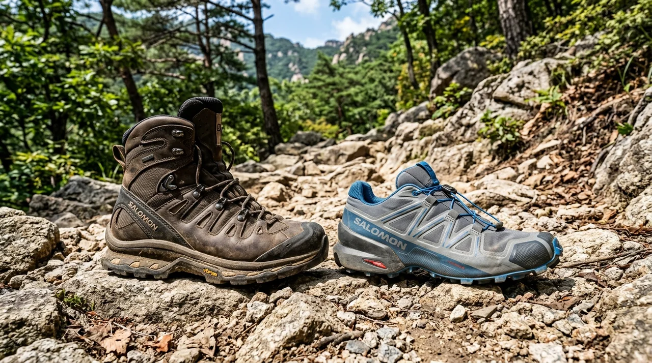 등산화 vs 트레킹화 차이, 내 발에 맞는 신발 고르는 법