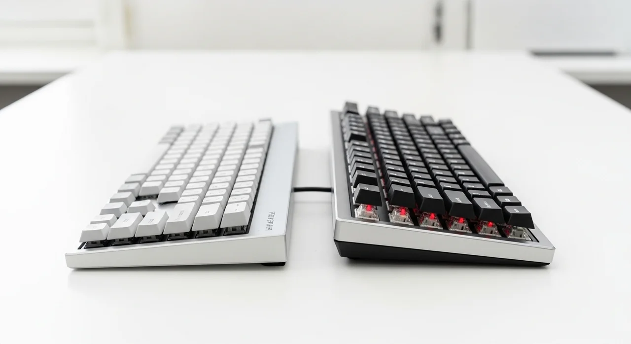 타건감이 전부야, 구동 방식 비교