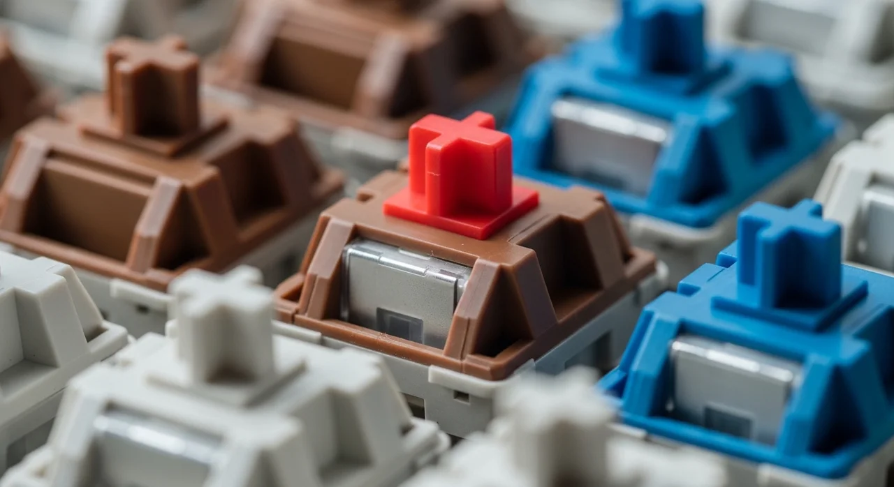 기계식을 원한다면 스위치(축) 고르기