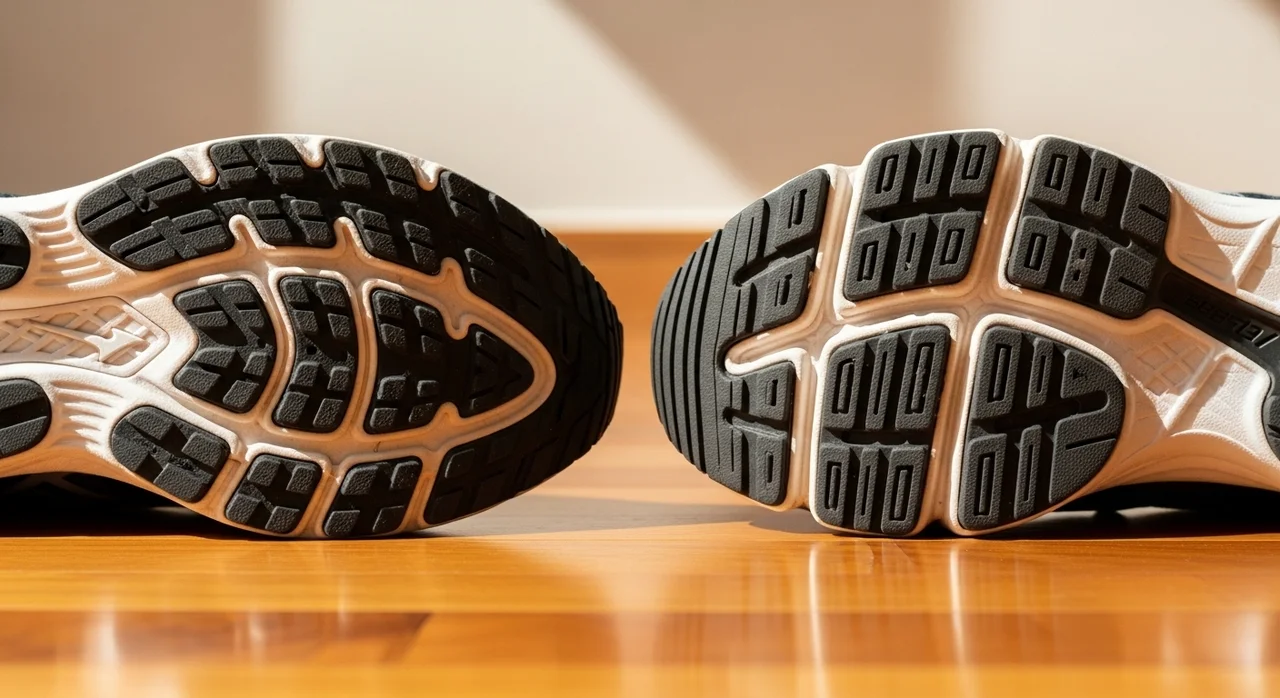 구조부터 다른 두 신발의 결정적 스펙 차이