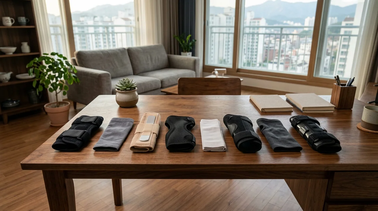 손목보호대 고르는법, 용도별 소재와 형태 비교 총정리