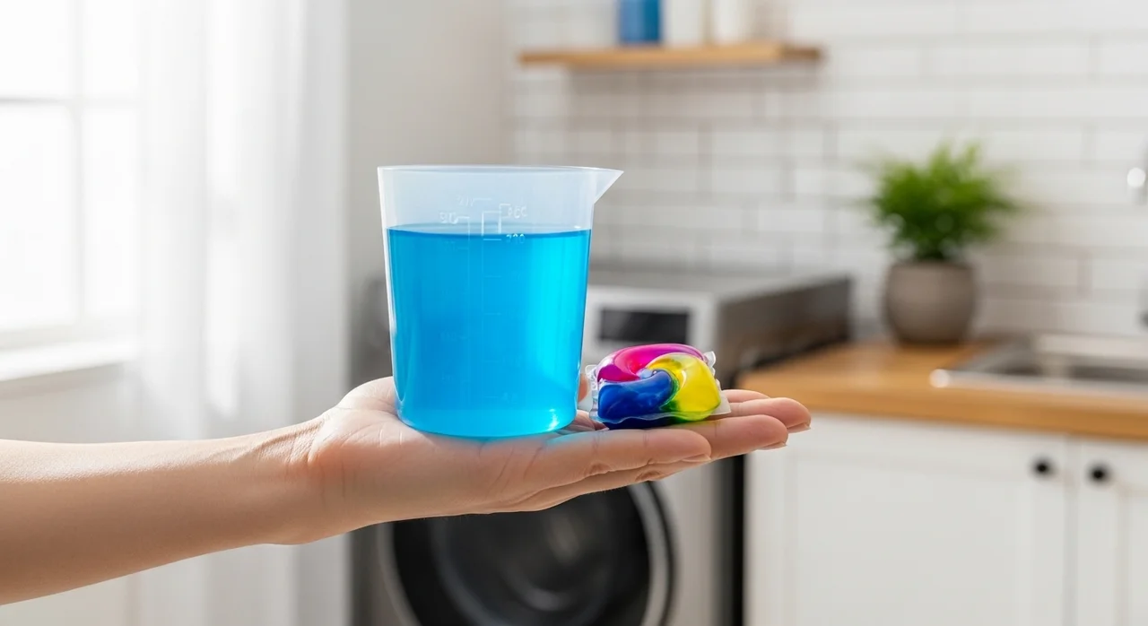 빨래세제, 액체랑 캡슐 중에 고민돼?