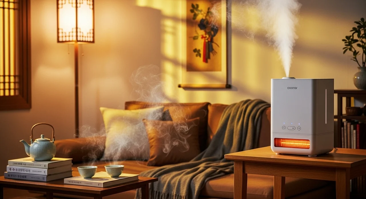 세균 걱정 덜어주는 가열식 가습기