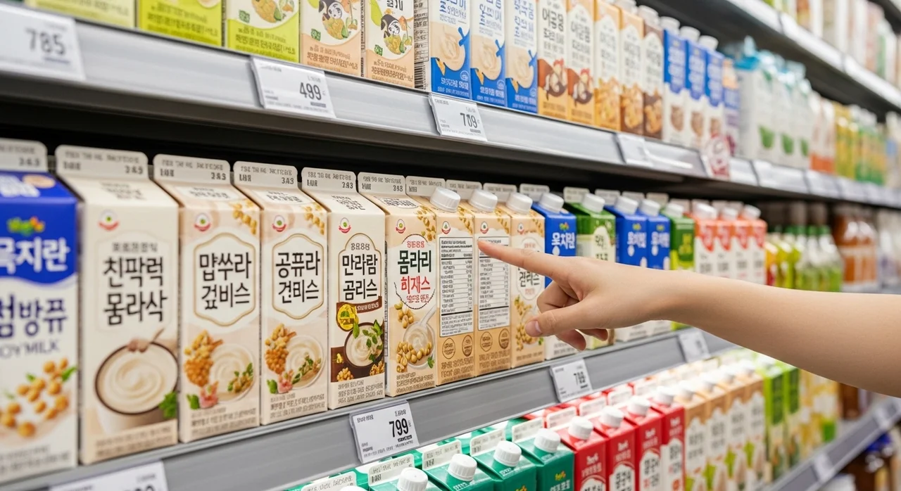 두유 고르는 기준, 단맛에 속지 마! 진짜 콩물 찾는 법