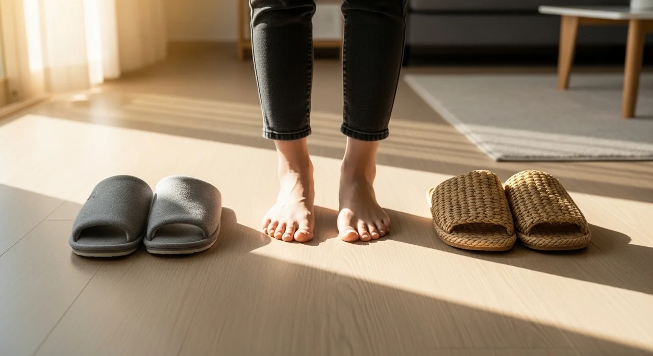 내 발에 맞는 슬리퍼 소재 고르는 기준
