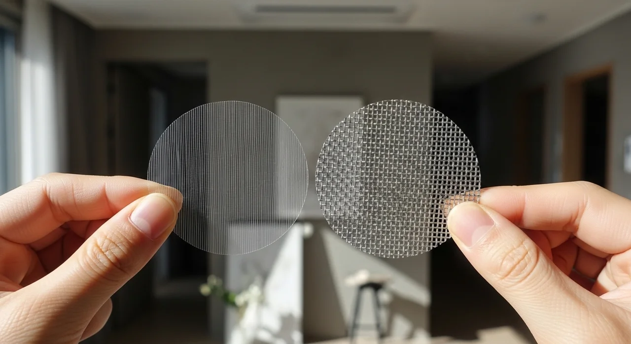 벌레가 싫다면 미세방충망(모노필라멘트)